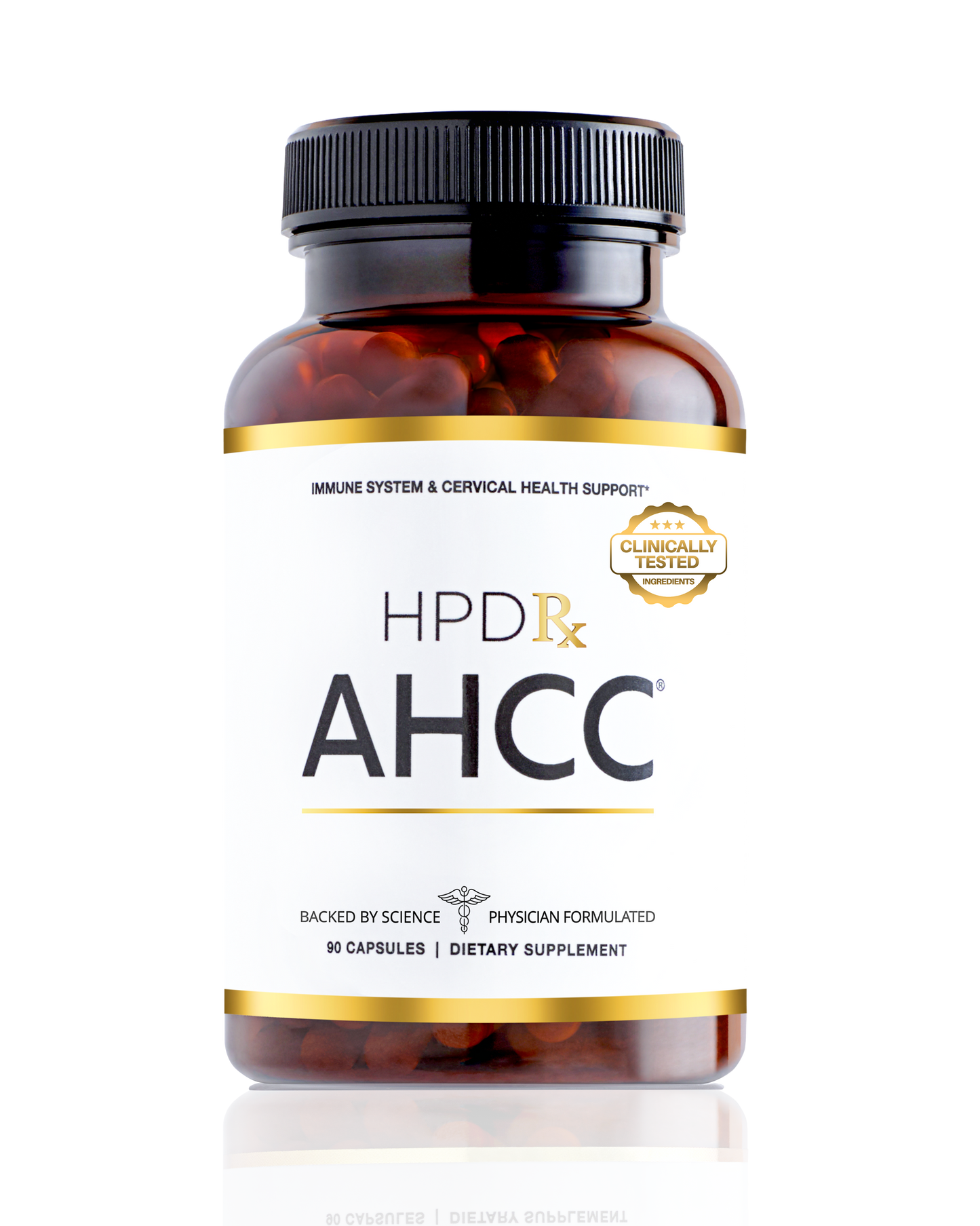 HPDRx AHCC Supplement bottle