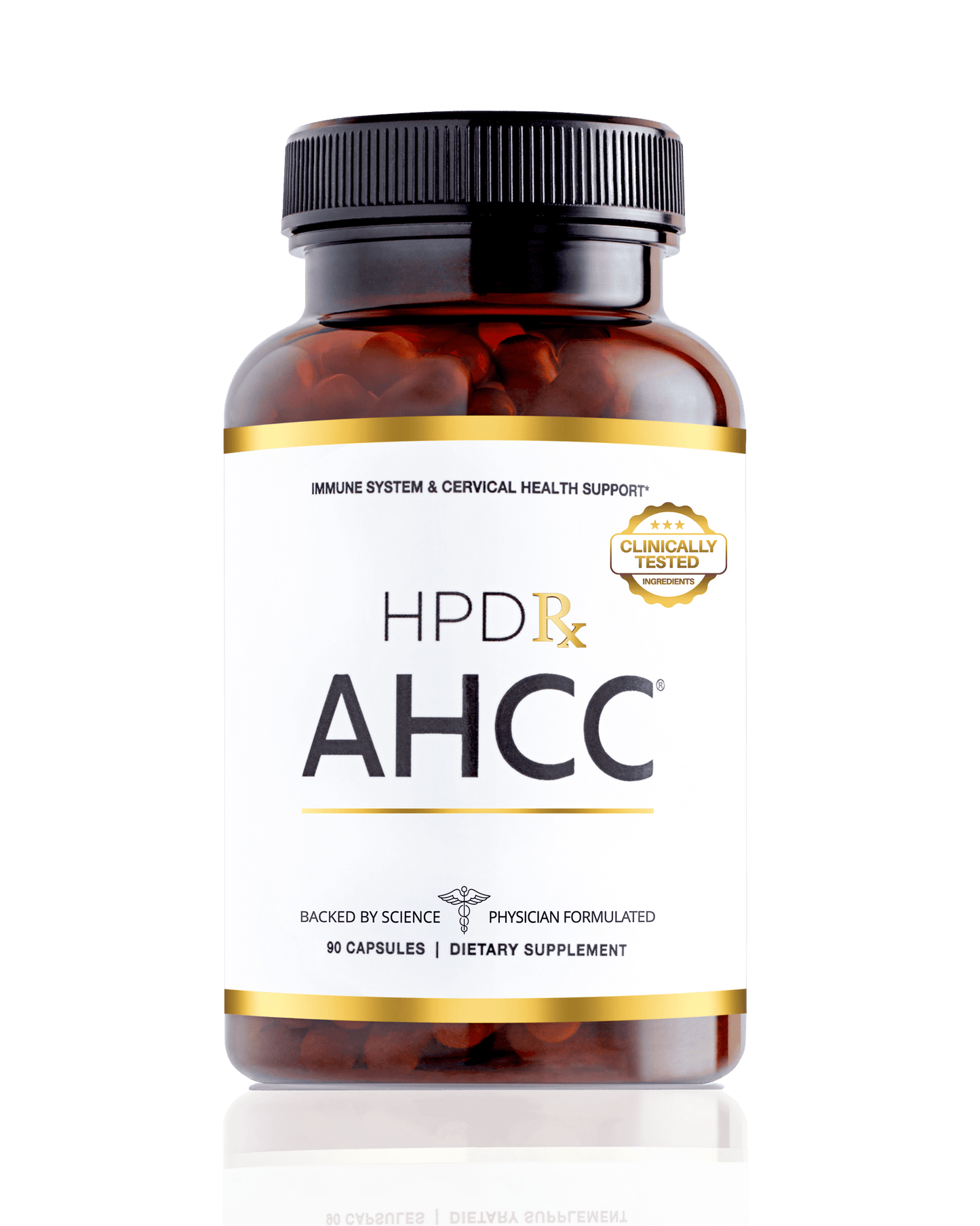 HPDRx AHCC Supplement bottle