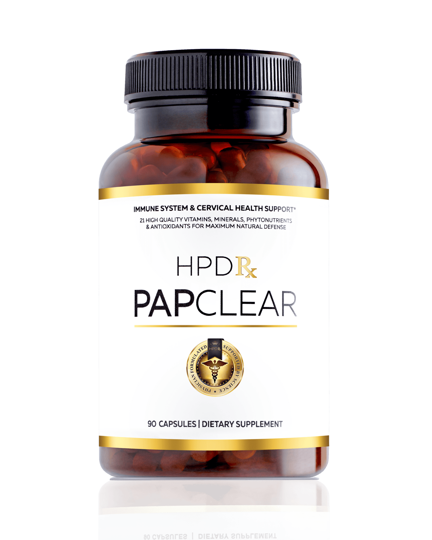 HPDRx PAPCLEAR Supplement bottle