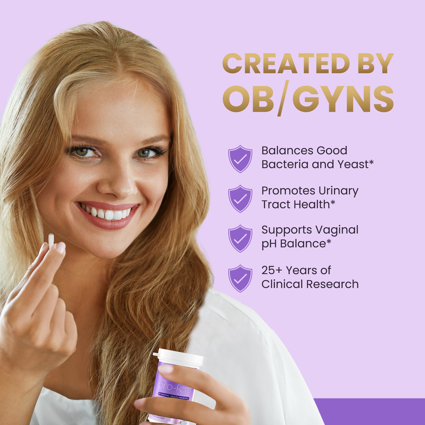 Pro-Fem Vaginal Health Probiotic