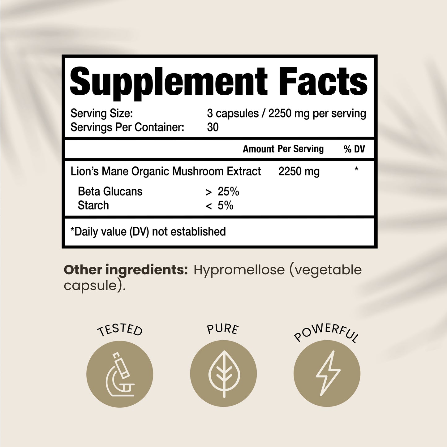 Lion’s Mane Capsules
