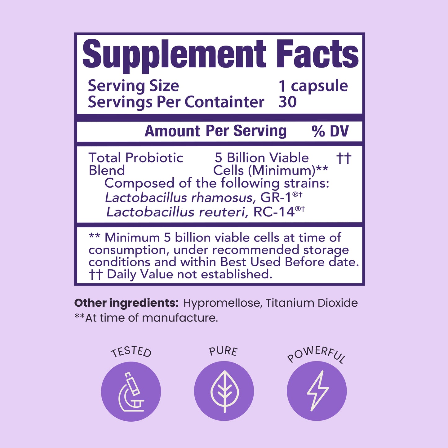 Pro-Fem Vaginal Health Probiotic