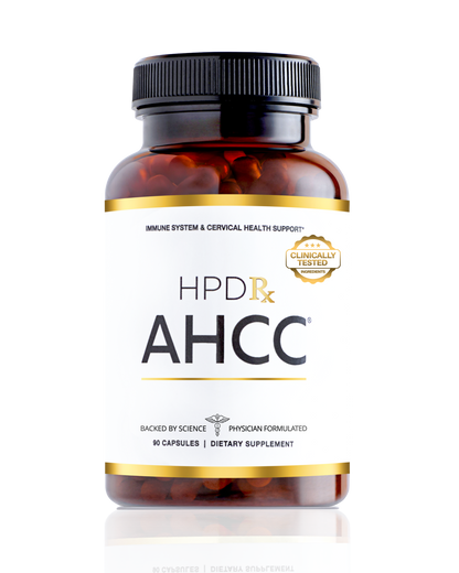 HPDRx AHCC Supplement bottle