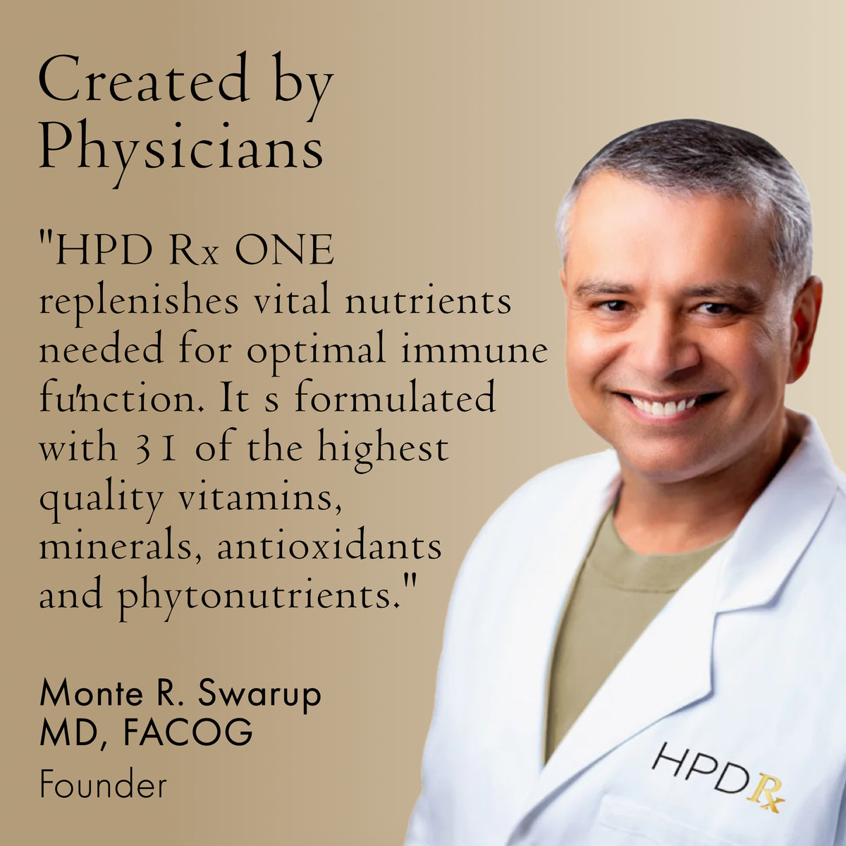 HPD Rx ONE | Immune Support for Cervical & Prostate Health