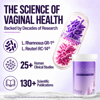 Pro-Fem Vaginal Health Probiotic - 1 Bottle - Media 4