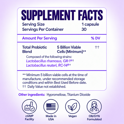 Pro-Fem Vaginal Health Probiotic - 1 Bottle - Media 8