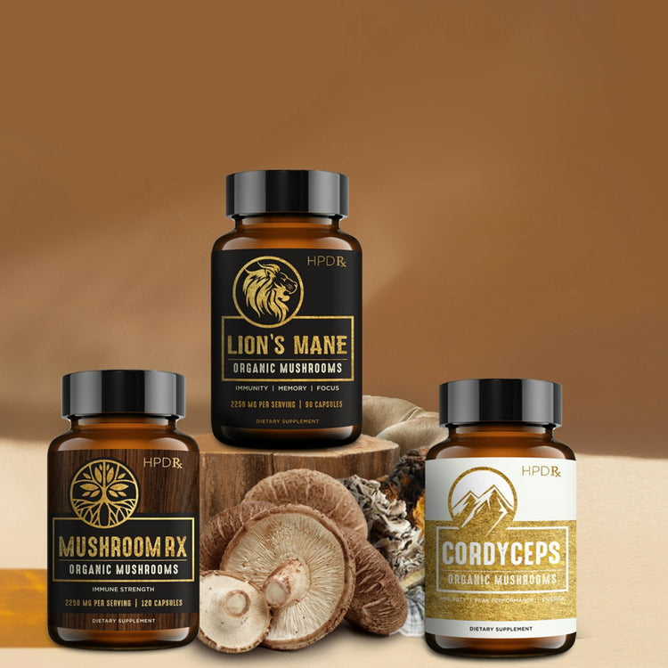 100% ORGANIC MUSHROOM EXTRACTS