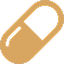 Icon of a single pill