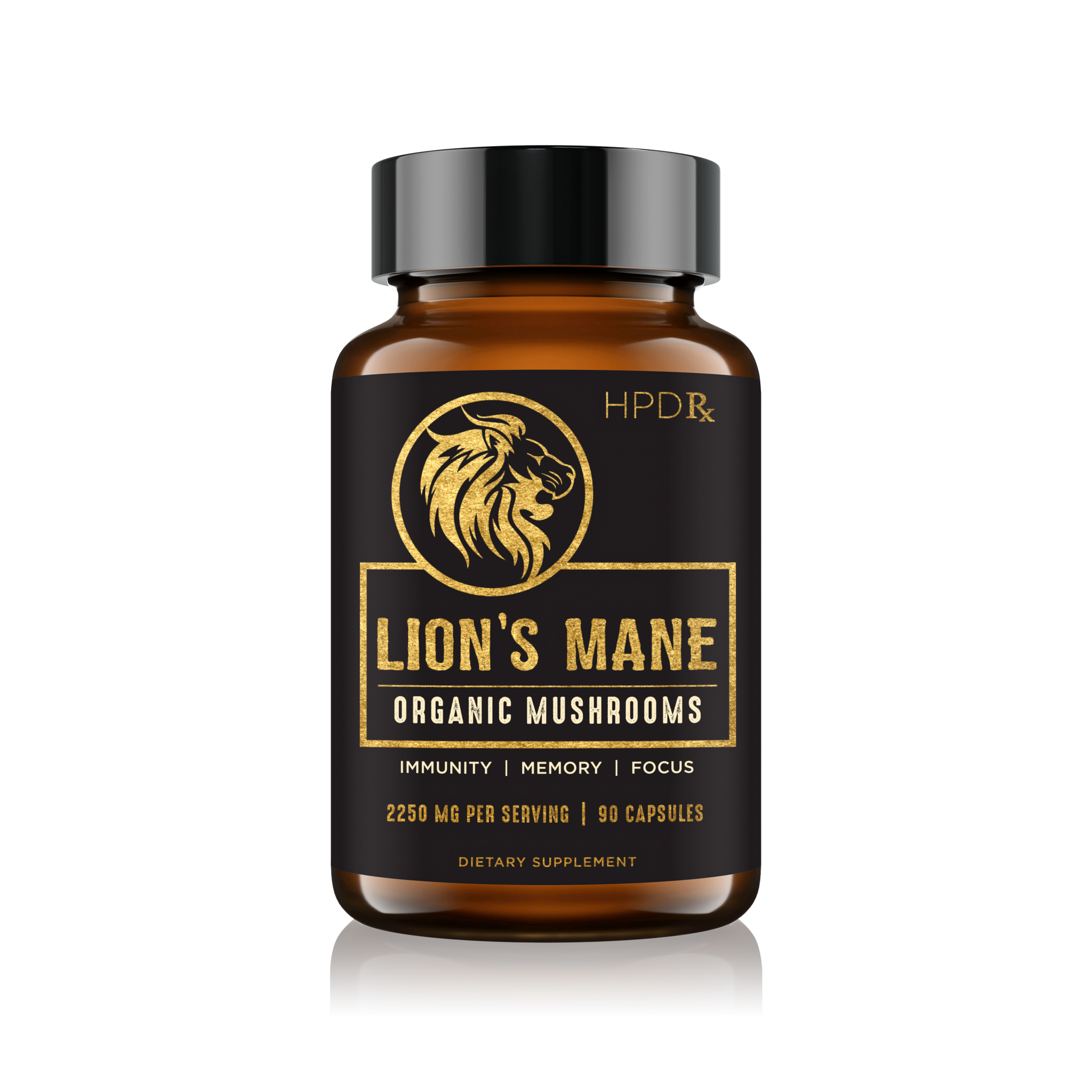 Organic Lions Mane Mushroom Capsules